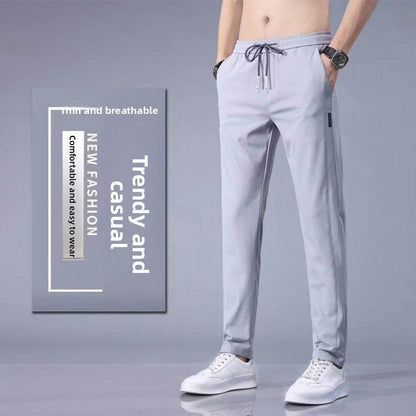 Casual silk pants for men - Price Value Store