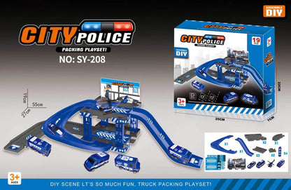 Assembled fire-fighting track toy - Price Value Store