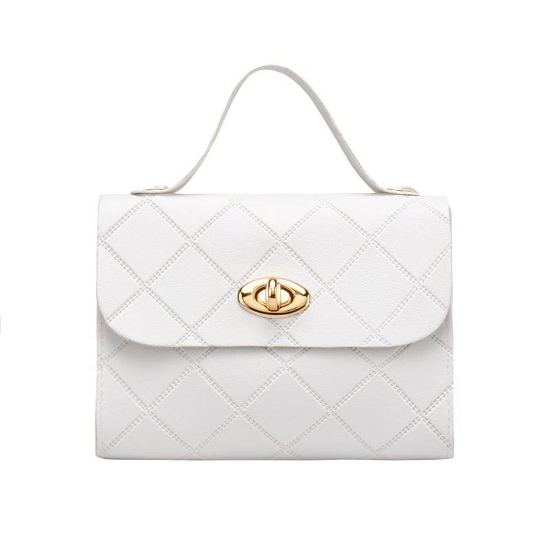 A small square bag with diamond-shaped stripes - Price Value Store