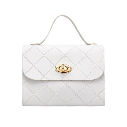 A small square bag with diamond-shaped stripes - Price Value Store