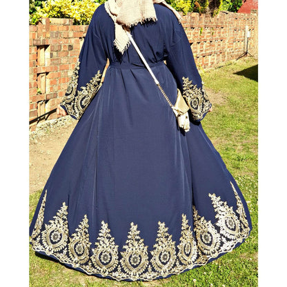 Lace fitted robe - Price Value Store