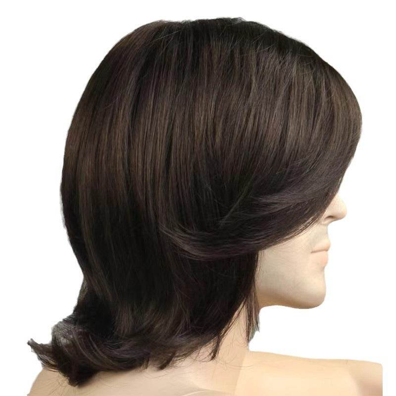 Brown New Men's Wig - Price Value Store