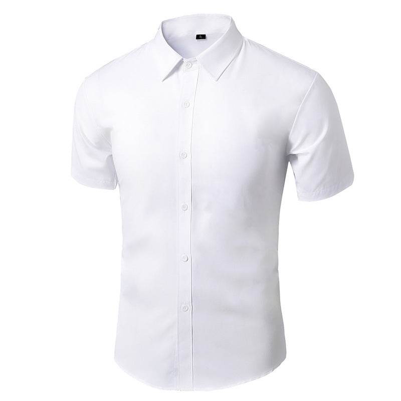 Men's Long/Short Sleeve Slim Fit Non-Ironing Casual Shirt - Price Value Store