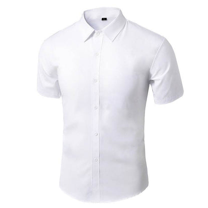 Men's Long/Short Sleeve Slim Fit Non-Ironing Casual Shirt - Price Value Store