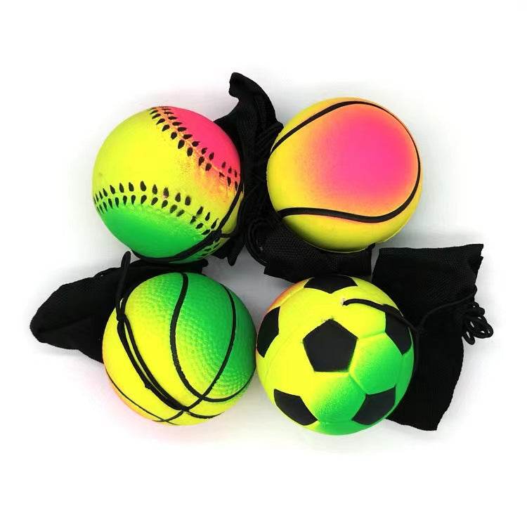 6CM Rubber Wrist Bouncing Ball with Rope - Price Value Store