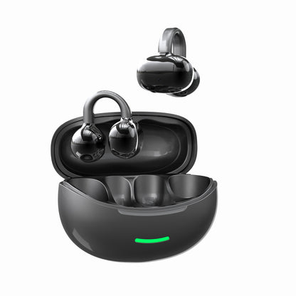 Wireless Bluetooth Ear Clip Headphones with Digital Display