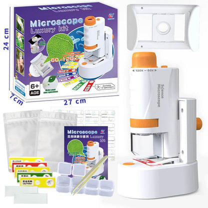 Portable handheld experimental kit for microscopes - Price Value Store