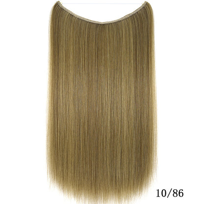 Seamless Straight Synthetic Hair Patch