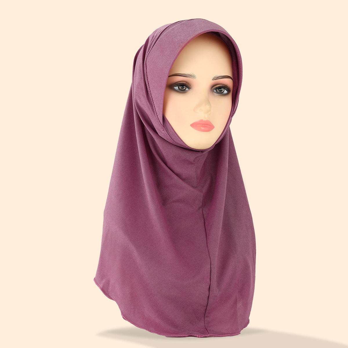 Solid-colored women's headscarf - Price Value Store
