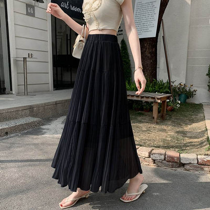 Long pleated skirt - Price Value Store