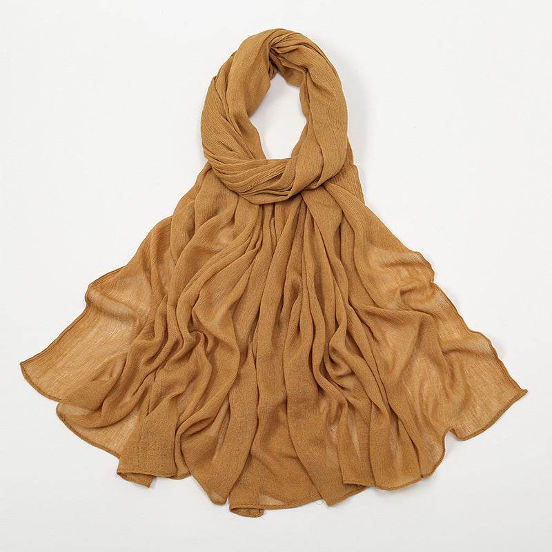 Solid-color simple headscarf - Price Value Store