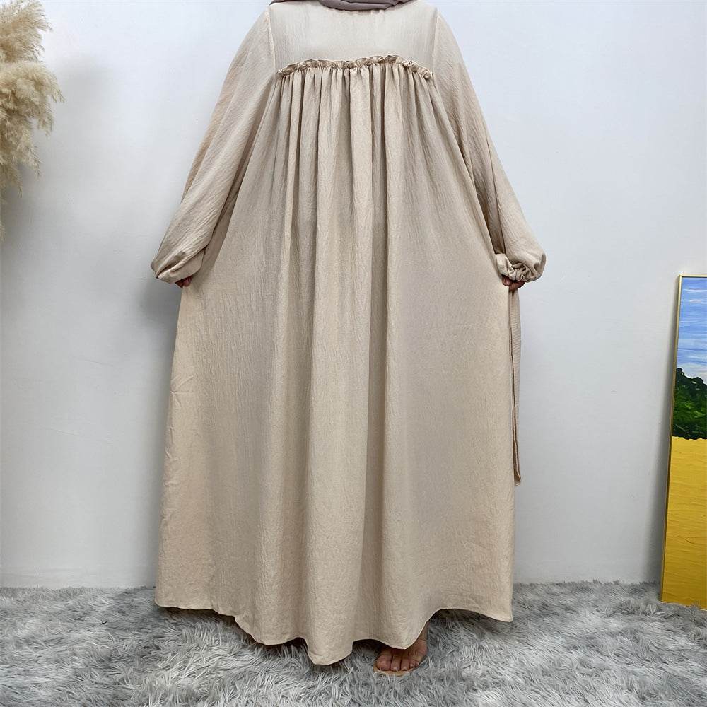 Muslim Abaya Dress with Side Pockets - Price Value Store