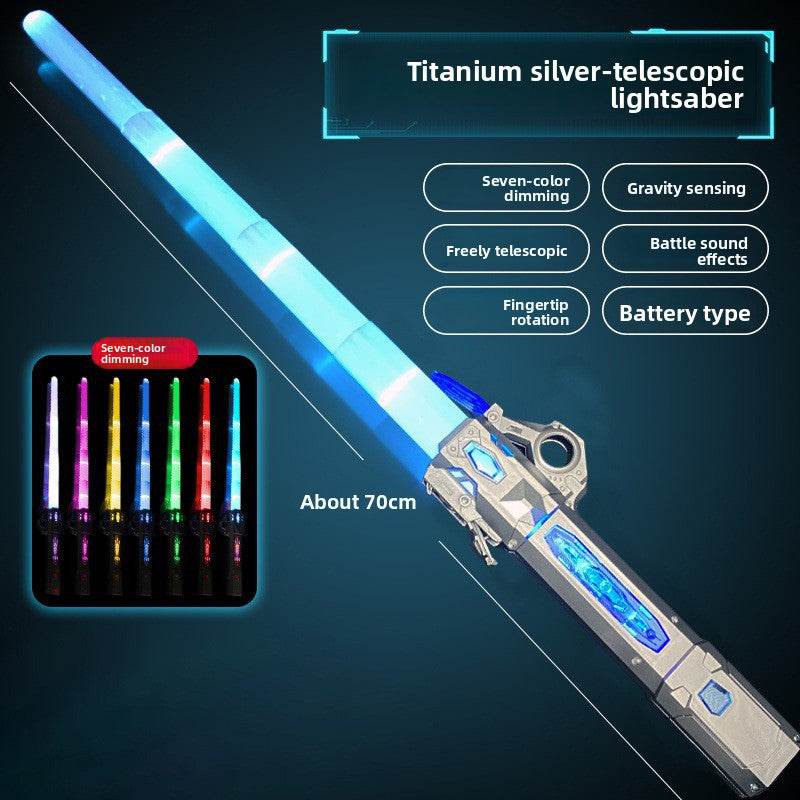 The two-in-one laser sword with seven-color retractable function - Price Value Store
