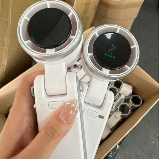 Digital display handheld mini high-speed small fan - Price Value Store