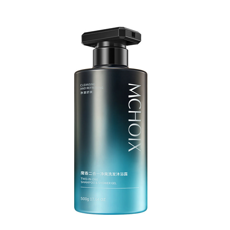 Anti-Dandruff Men's Two-In-One Shampoo and Shower Gel