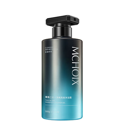 Anti-Dandruff Men's Two-In-One Shampoo and Shower Gel