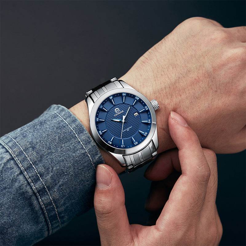 Men's Waterproof Business Quartz Watch - Price Value Store