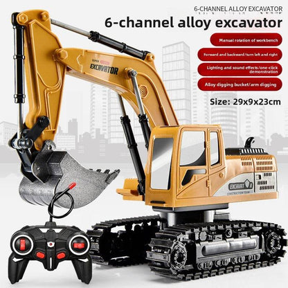 Alloy remote control excavator toy car - Price Value Store