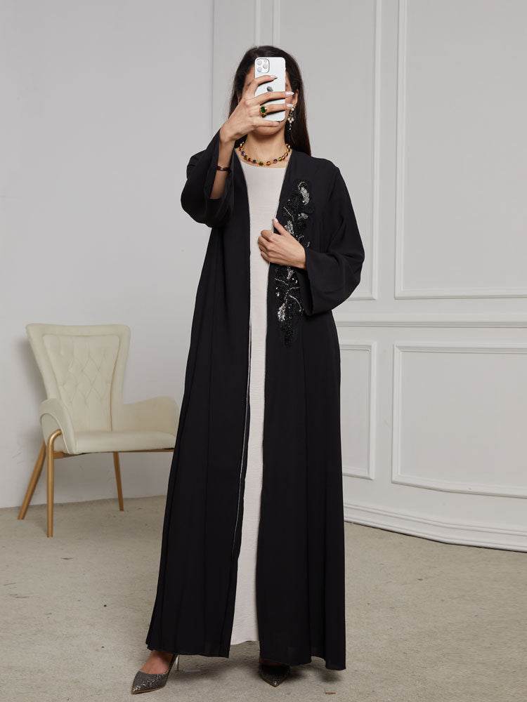 Cardigan with creased front dress - Price Value Store