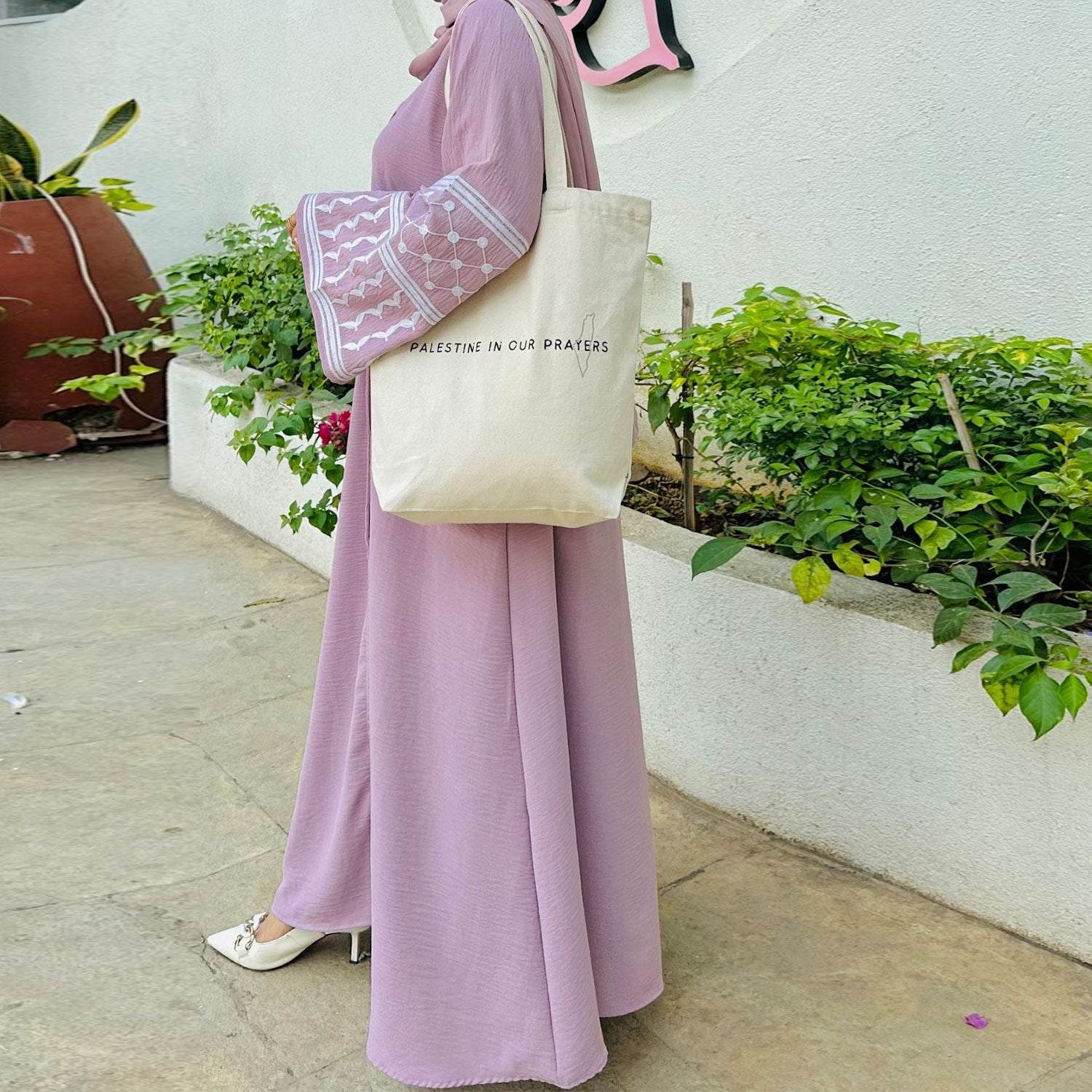 Embroidered tassel cardigan robe - Price Value Store