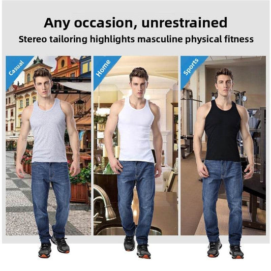 Men's summer cotton sports vest - Price Value Store