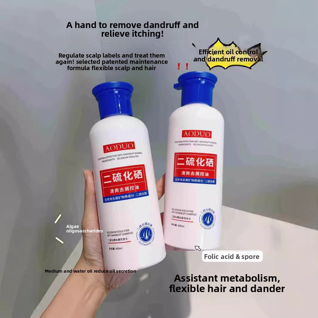 Selenium disulfide anti-dandruff shampoo