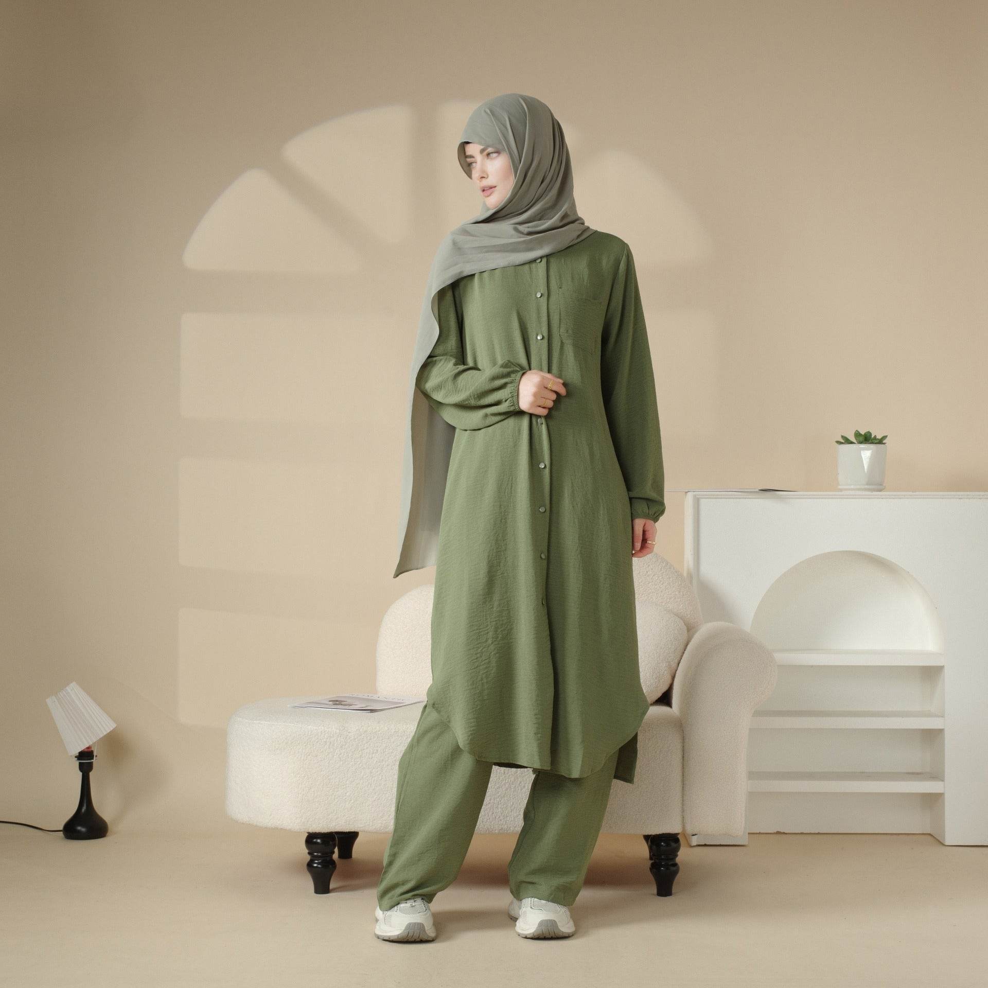 Slim and Elegant Robe Dress - Price Value Store