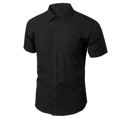 Men's Long/Short Sleeve Slim Fit Non-Ironing Casual Shirt - Price Value Store
