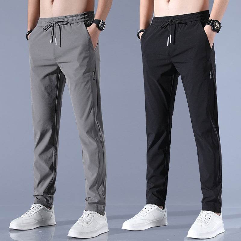 Casual silk pants for men - Price Value Store
