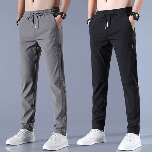 Casual silk pants for men - Price Value Store