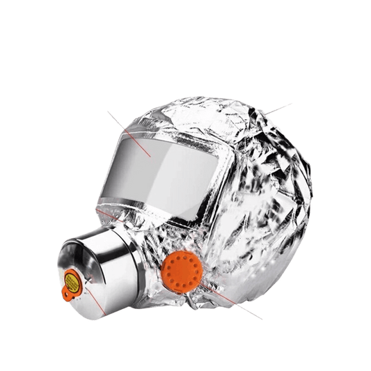 Fire Escape Smoke Mask - TZL30 Anti-Toxic Gas Mask with Breathing Valve - Price Value Store