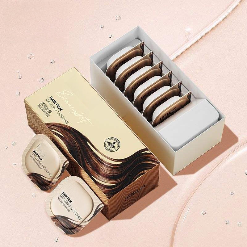 Disposable hair mask controls oil