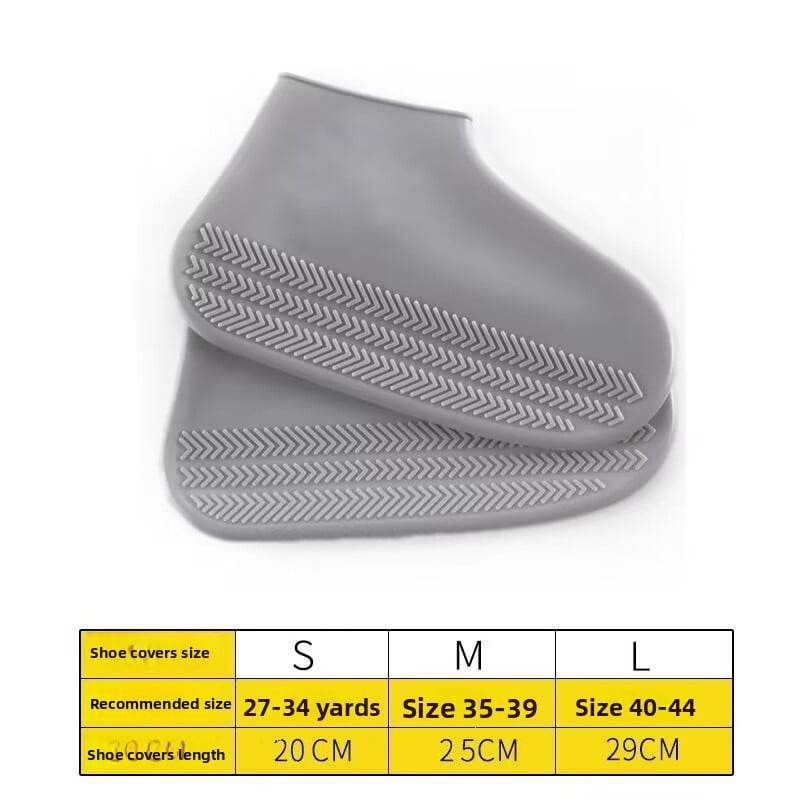 Silicone shoe covers, outdoor waterproof and rainproof shoe covers - Price Value Store