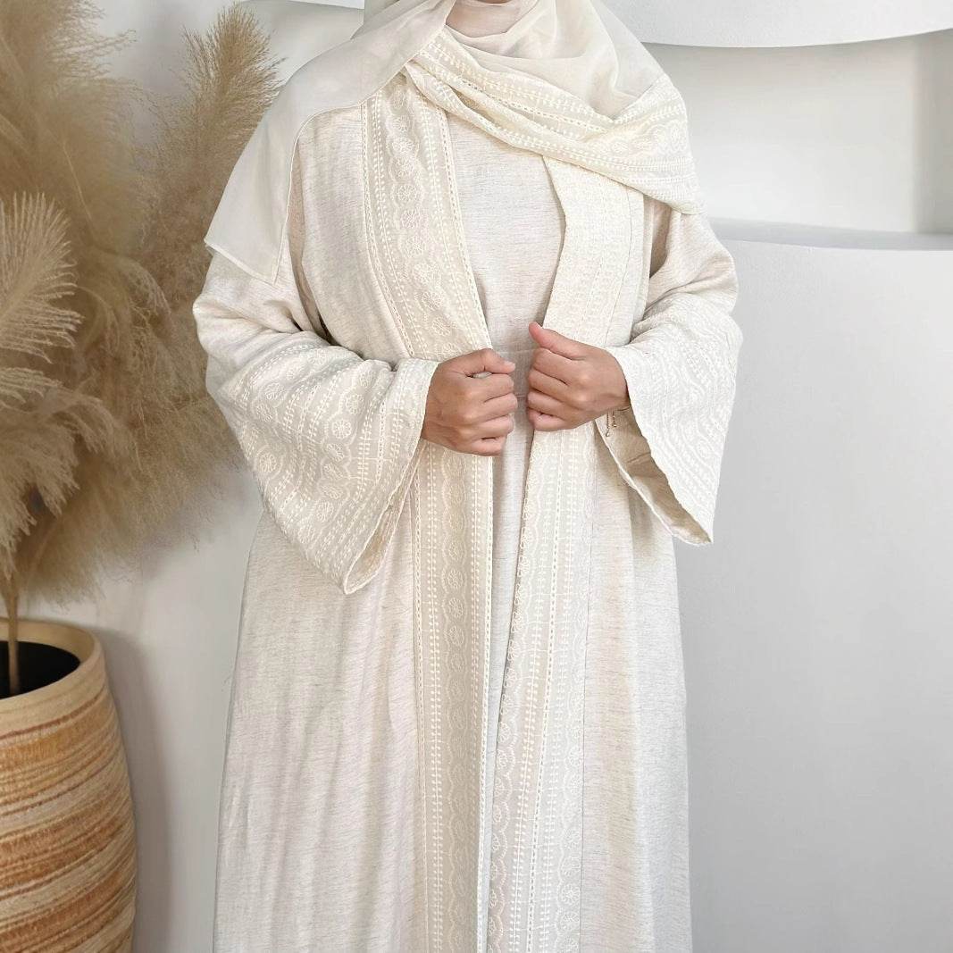 Scarf Inner Skirt Long Robe e Dress - Price Value Store