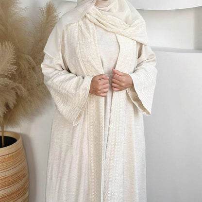 Scarf Inner Skirt Long Robe e Dress - Price Value Store