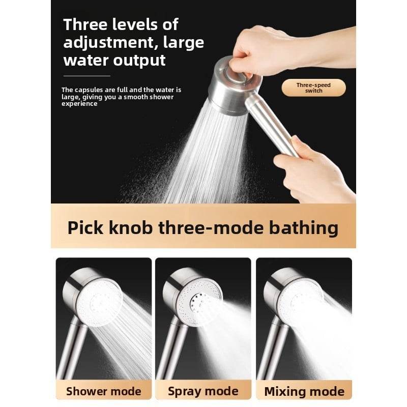 Stainless steel high-pressure shower head - Price Value Store