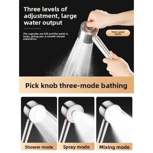 Stainless steel high-pressure shower head - Price Value Store