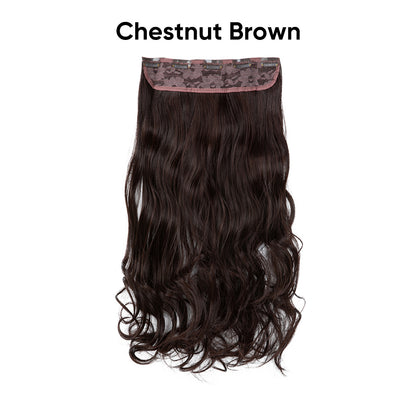 Long Curly Synthetic Hair Extensions with Clips
