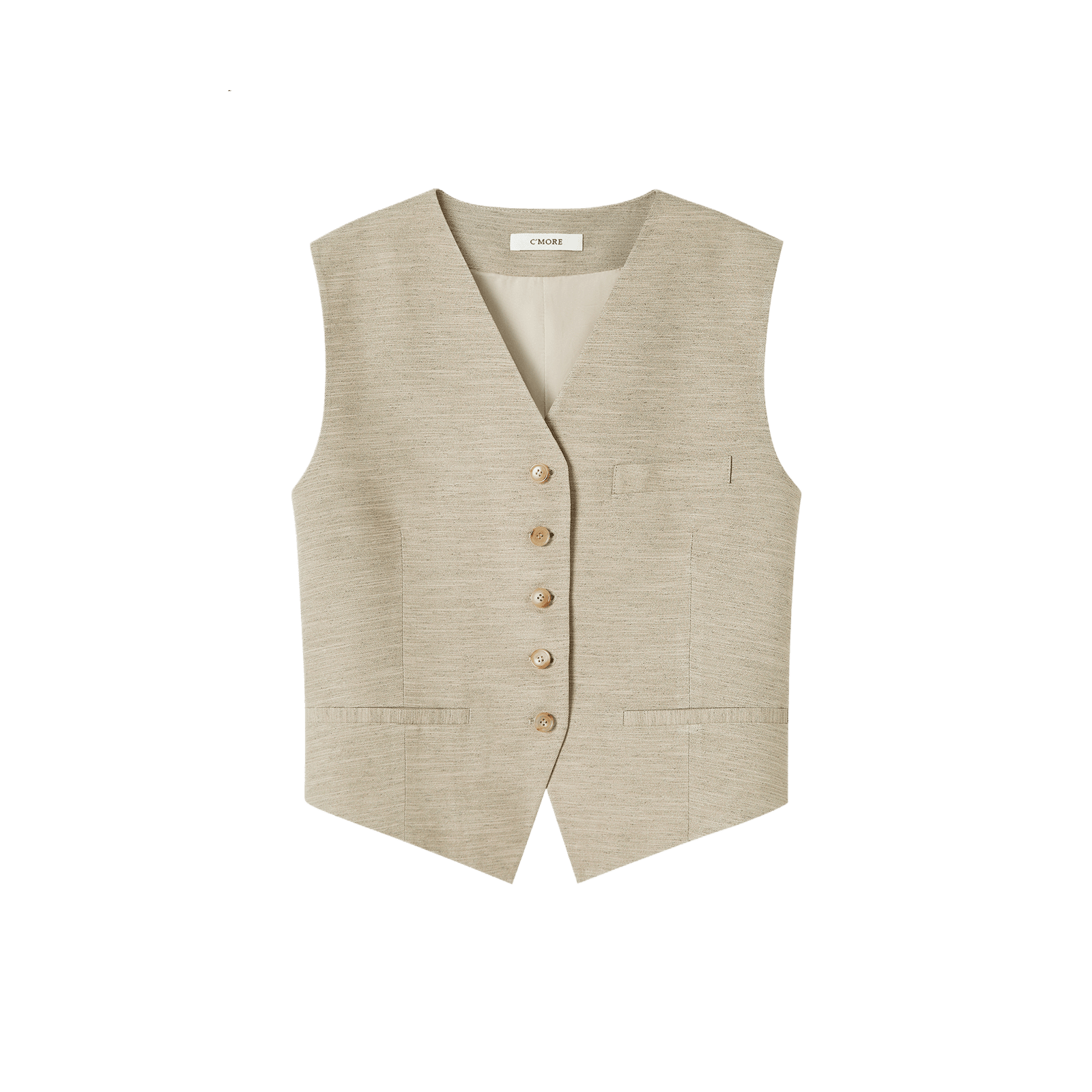 V-neck women's suit vest - Price Value Store