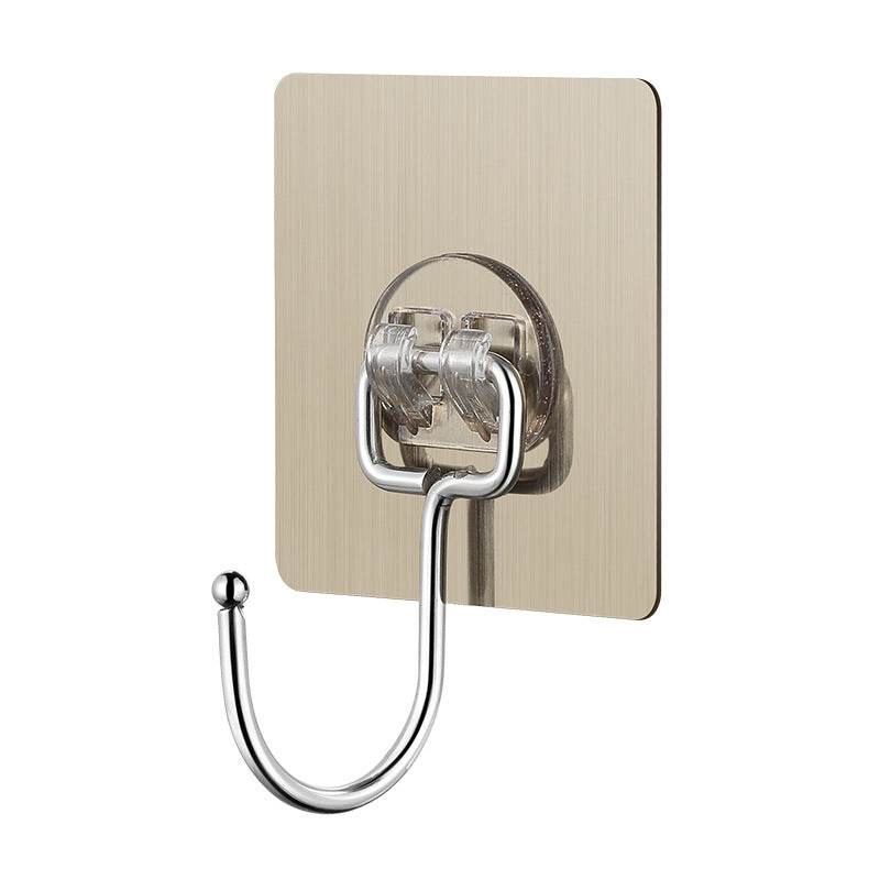 Metal large hook with strong adhesive and no need for drilling holes - Price Value Store