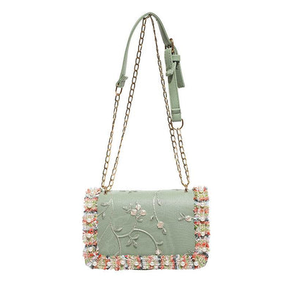 Tote Small Bag New Lace Crossbody Chain Shoulder Bag Fashion Women's Bag - Price Value Store