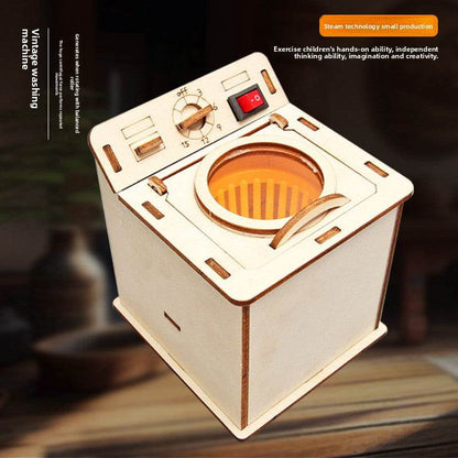 Old-fashioned Washing Machine DIY Model - Price Value Store