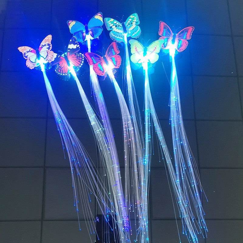 Toy fake hair, fiber optic hairpin braid - Price Value Store