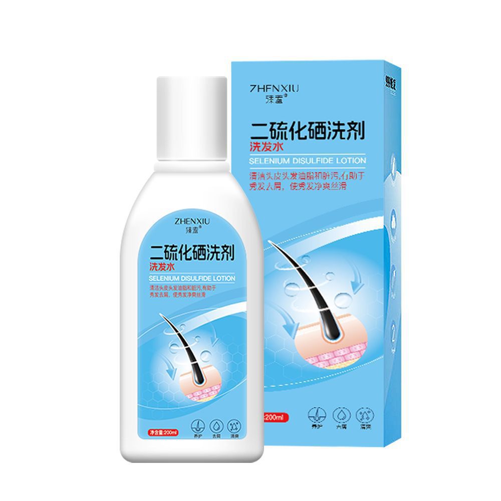 Selenium disulfide shampoo for dandruff removal and oil control