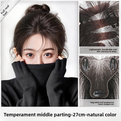 Fetal Hair Eight-character Bangs Wig