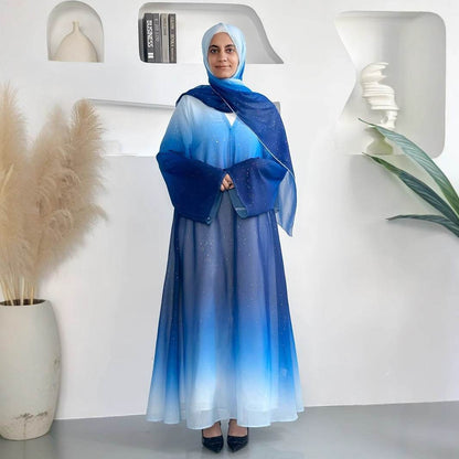 Robe Lining Headscarf Three-Piece Set - Price Value Store