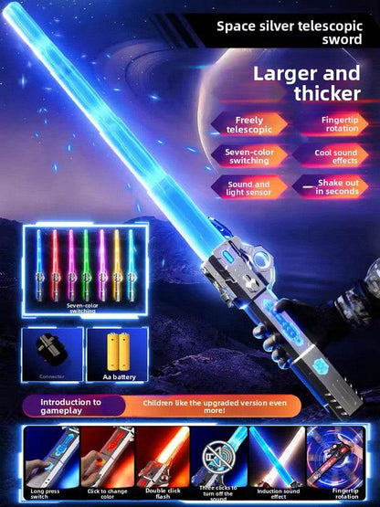 Children's telescopic laser sword toys - Price Value Store
