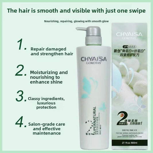 Amino acid silk protein conditioner