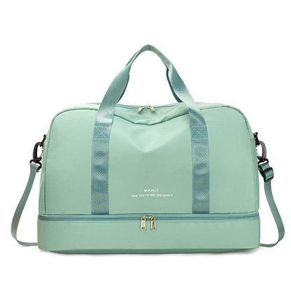 Large Waterproof Travel Tote ? Unisex Carry-On Bag for Short Trips - Price Value Store
