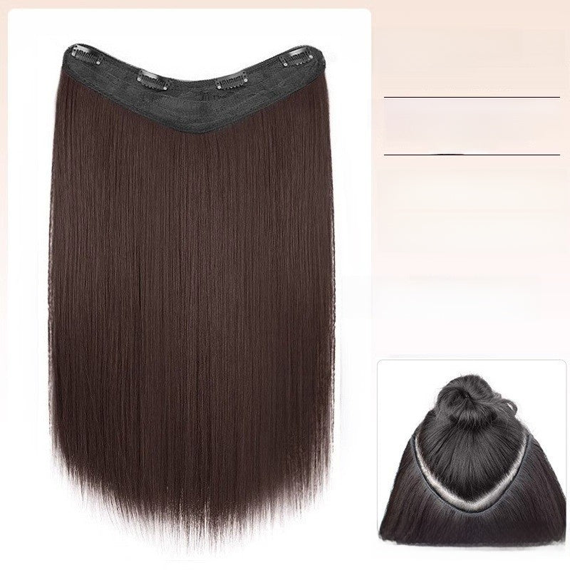 A one-piece wig for women